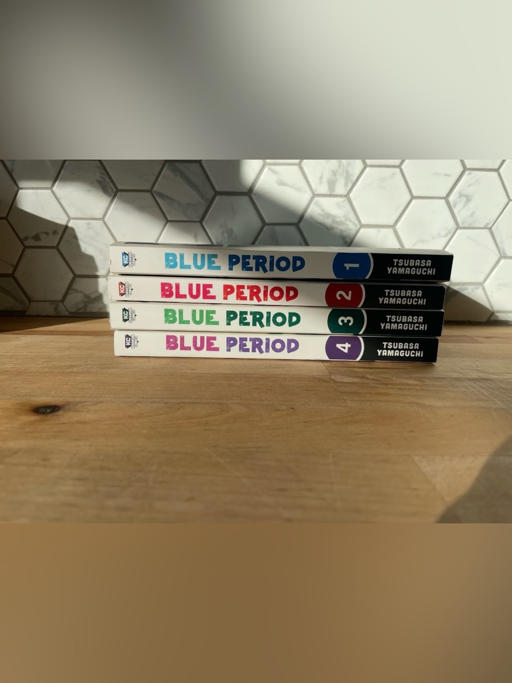 Blue Period Volumes 1-4